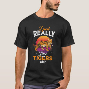 Tijger Kind, ik hou echt van Tigers OK 1 T-shirt