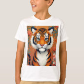 Tijger Kinder T-shirt (Voorkant)