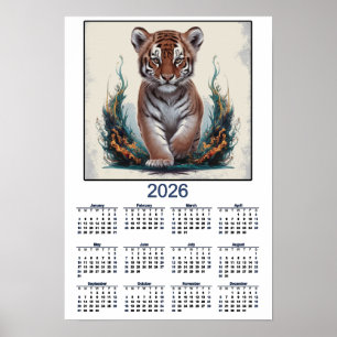 Tijger Kitten 2026 Agenda Poster
