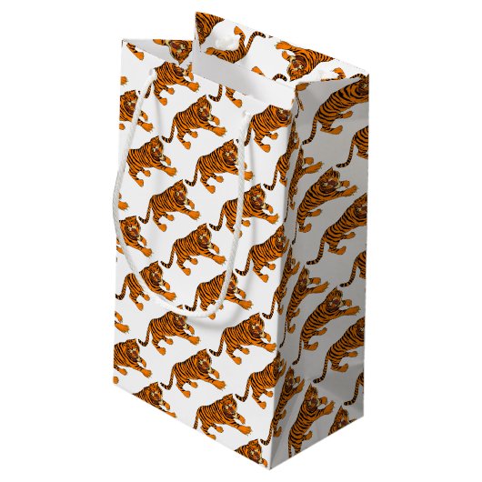 tijger klein cadeauzakje (Achterkant Gekanteld)