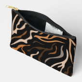 Tijger Kleur Patroon Dier Etui (Open)