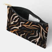Tijger Kleur Patroon Dier Etui (Open)