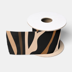 Tijger Kleur Patroon Dier Satijnen Lint
