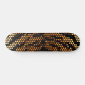 Tijger Kleurpatroon Cute Persoonlijk Skateboard (Horizontaal)