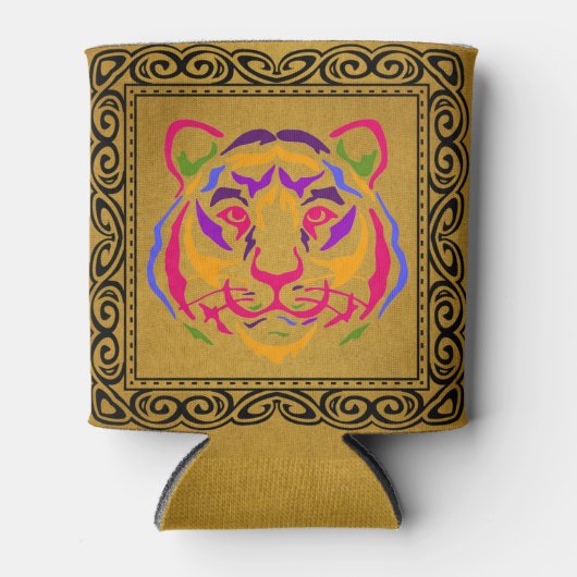 Tijger Koelbox Blikjeskoeler (Voorkant)