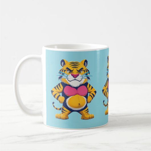 tijger koffiemok (Links)