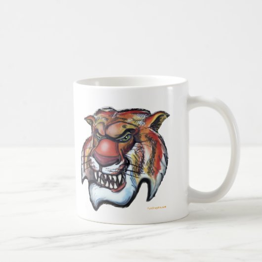 tijger koffiemok (Rechts)