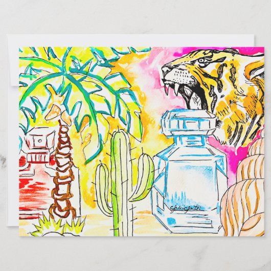 Tijger Kunst (Voorkant)