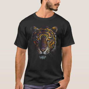 Tijger Kunstwerk Mandala Dierlijke Tijger T-shirt