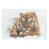 tijger kussensloop (Voorkant)