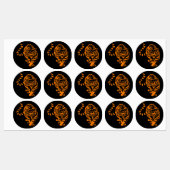 tijger labels (Vel)