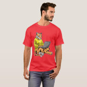 Tijger Laptop T-shirt (Voorkant volledig)