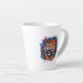 Tijger Latte Mok (Rechterhoek)