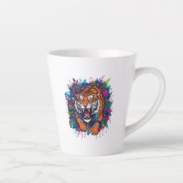Tijger Latte Mok