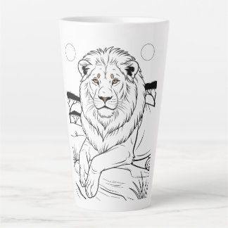 Tijger Latte Mok