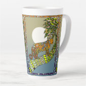 tijger latte mok (Rechterhoek)