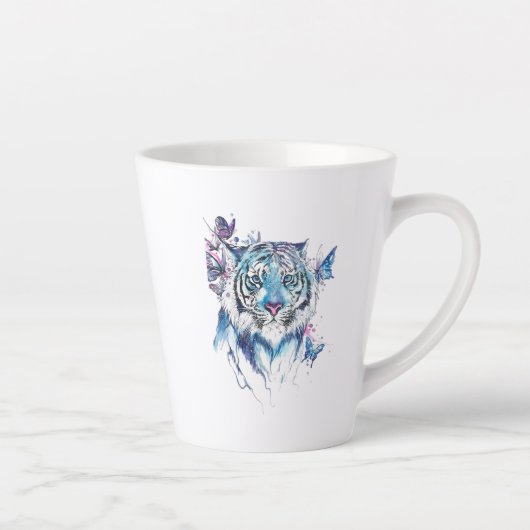 Tijger Latte Mok (Rechts)