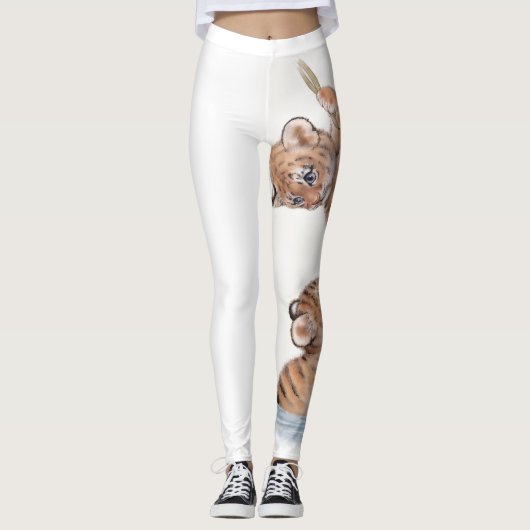 Tijger leggings (Voorkant)