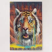 tijger legpuzzel (Verticaal)