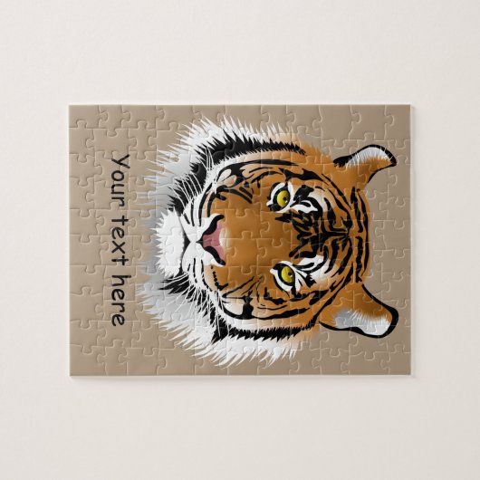 tijger legpuzzel (Horizontaal)