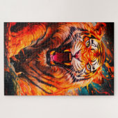 tijger legpuzzel (Horizontaal)