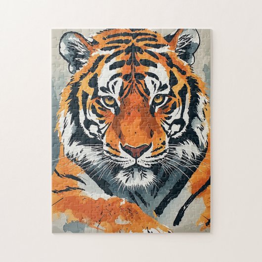 Tijger Legpuzzel (Verticaal)