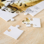 tijger legpuzzel (Zijkant)