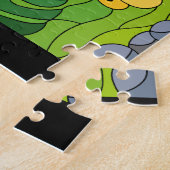 Tijger legpuzzel (Zijkant)