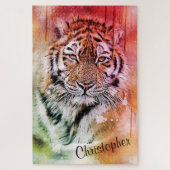 tijger legpuzzel (Verticaal)