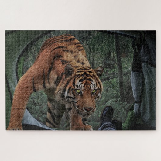 tijger legpuzzel (Horizontaal)