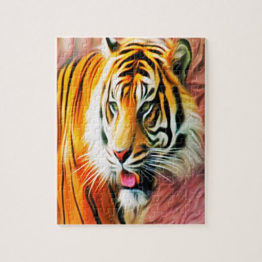 Tijger Legpuzzel (Verticaal)