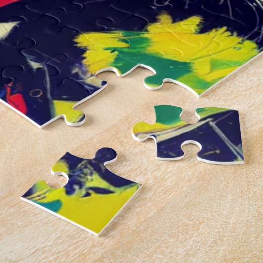 tijger legpuzzel (Zijkant)