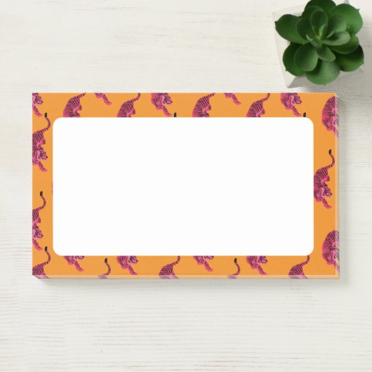 Tijger - Levendig Roze Post-it® Notes (Kantoor)