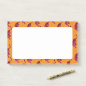 Tijger - Levendig Roze Post-it® Notes (Op bureau)