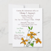 Tijger Lilies (Uitnodiging tot het ontvangen van p Kaart (Voorkant)