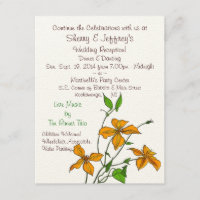 Tijger Lilies (Uitnodiging tot het ontvangen van p