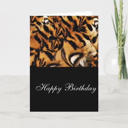 Tijger Love_ Kaart (Voorkant)
