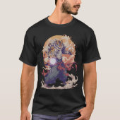 Tijger Mage Anime Art T-shirt (Voorkant)