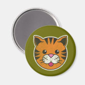  tijger magneet (Voorkant / Achterkant)