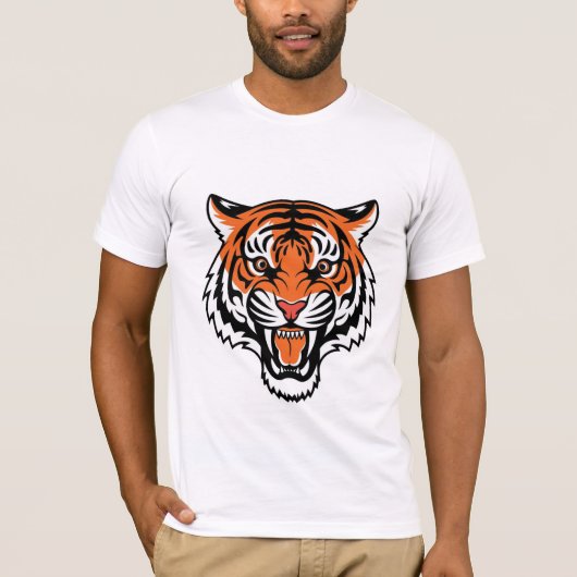 Tijger Majesteit T-shirt (Voorkant)