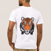 Tijger Majesteit T-shirt (Achterkant)