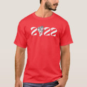 Tijger Man 2022: Fun Luv Chinees Happy Nieuwjaar T-shirt (Voorkant)