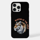 Tijger Meester van de Wildernis iPhone Hoesje (Achterkant)