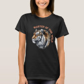 Tijger Meester van de Wildernis T-shirt (Voorkant)