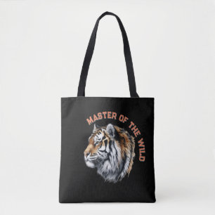 Tijger Meester van de Wildernis Tote Bag