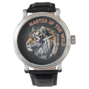 Tijger Meester van het Wild Horloge