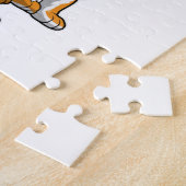 Tijger met ballon legpuzzel (Zijkant)