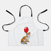 Tijger met ballon schort (Voorkant)