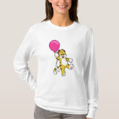Tijger met ballon t-shirt (Voorkant)