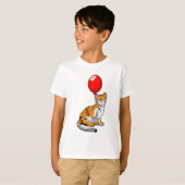 Tijger met ballon t-shirt (Voorkant volledig)